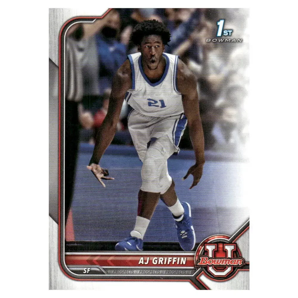 2021-22 Bowman University #11 AJ Griffin